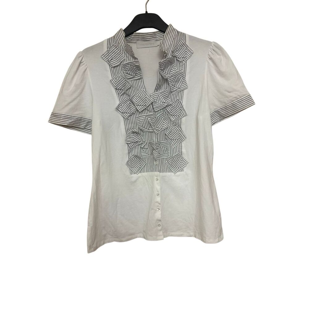 Anne Fontaine ruffle blouse